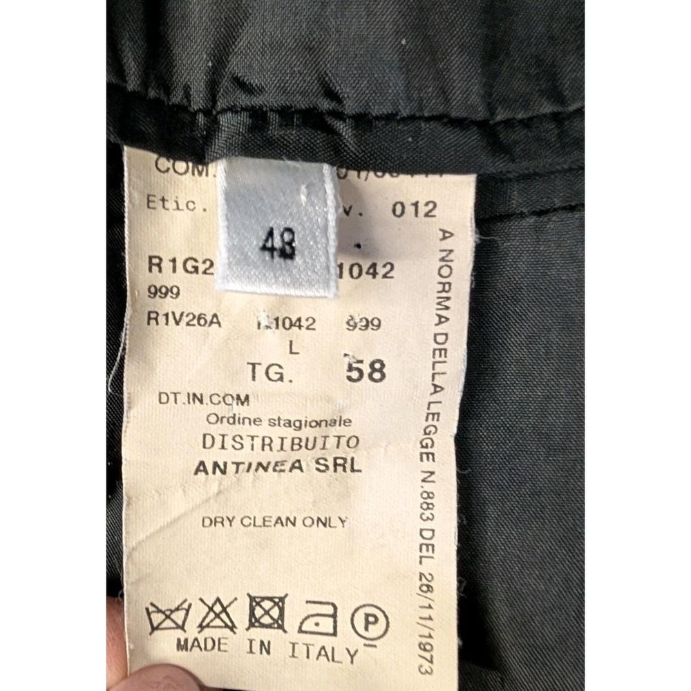 Vintage‎ Emporio Armani Black Blazer Made in Italy Men's IT 58 US 38–40 Wool - Picture 5 of 10